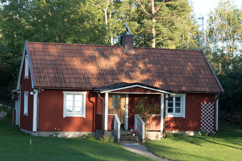 Typisch schwedisch: das Holzhaus!
