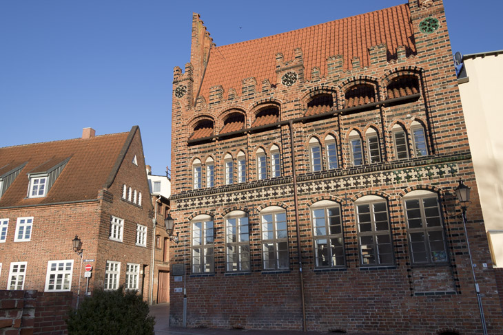 In der Altstadt von Wismar - Archidiakonat