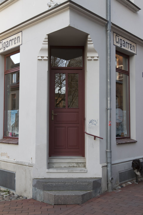 In der Altstadt von Wismar - ehemaliger "Cigarren"-Laden