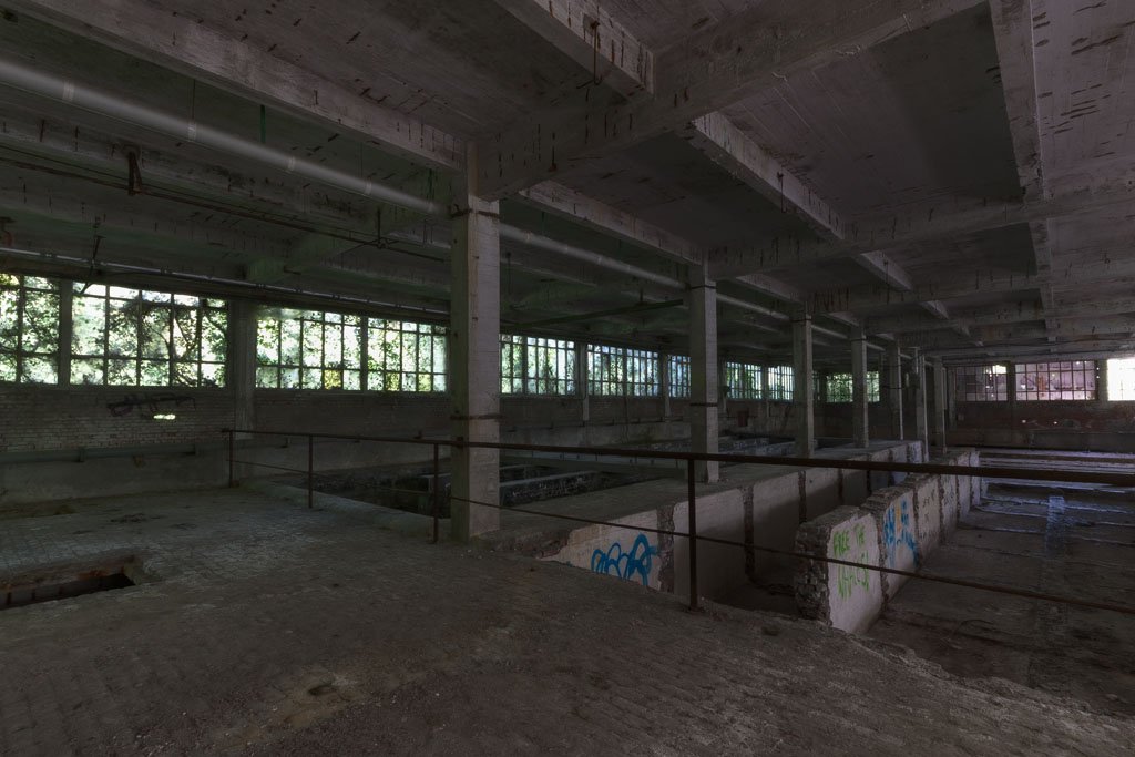 Chemiefabrik in Aalst