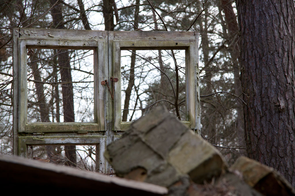 In der Ruine