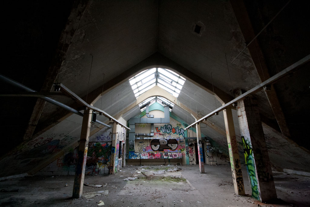 Die Leipziger Fabrikruine