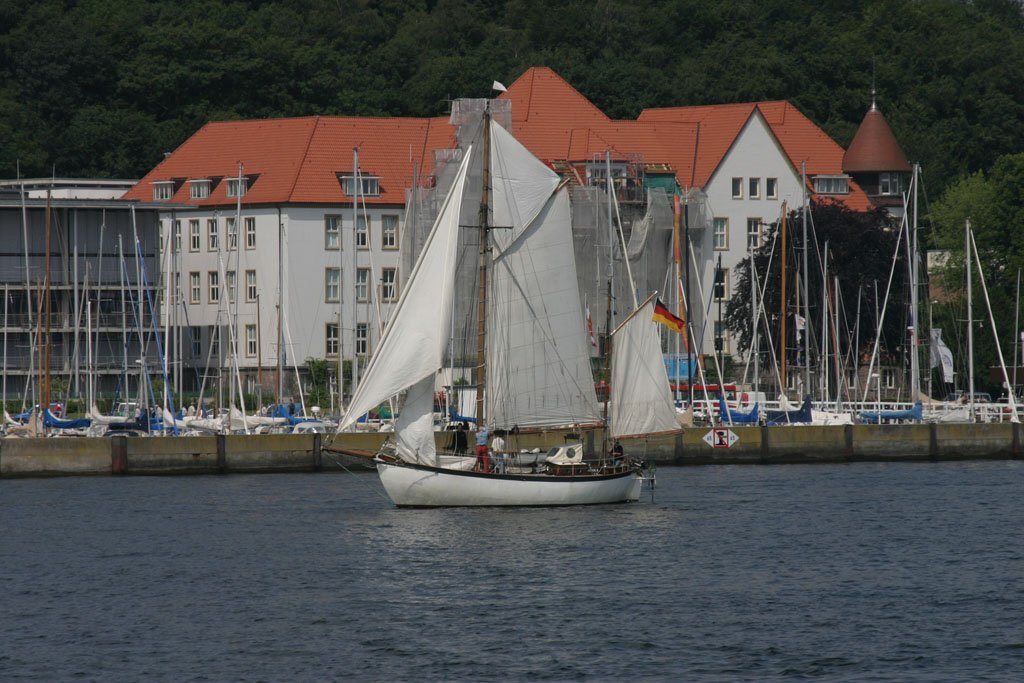 Mit dem Raddampfer "Freya" unterwegs