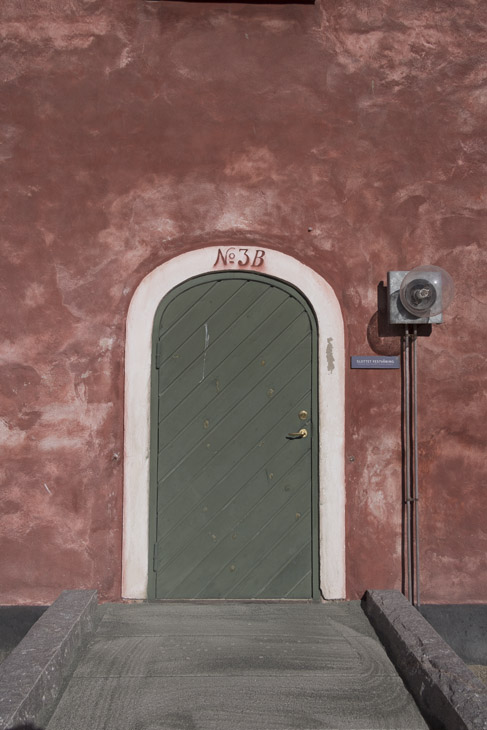 Eine der vielen erhaltenen Türen